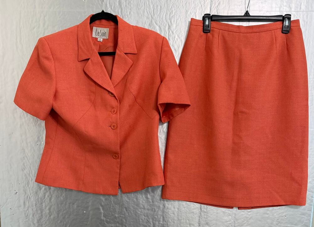 Sag Harbor Women’s 16 Red Zip Front Career Blazer Jacket